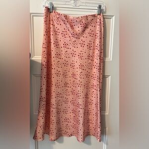 Pink Polka Dot Women's Skirt